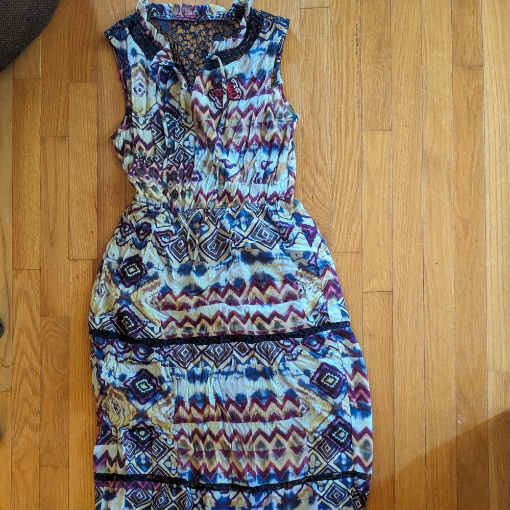 Maxi Embroidered Dress